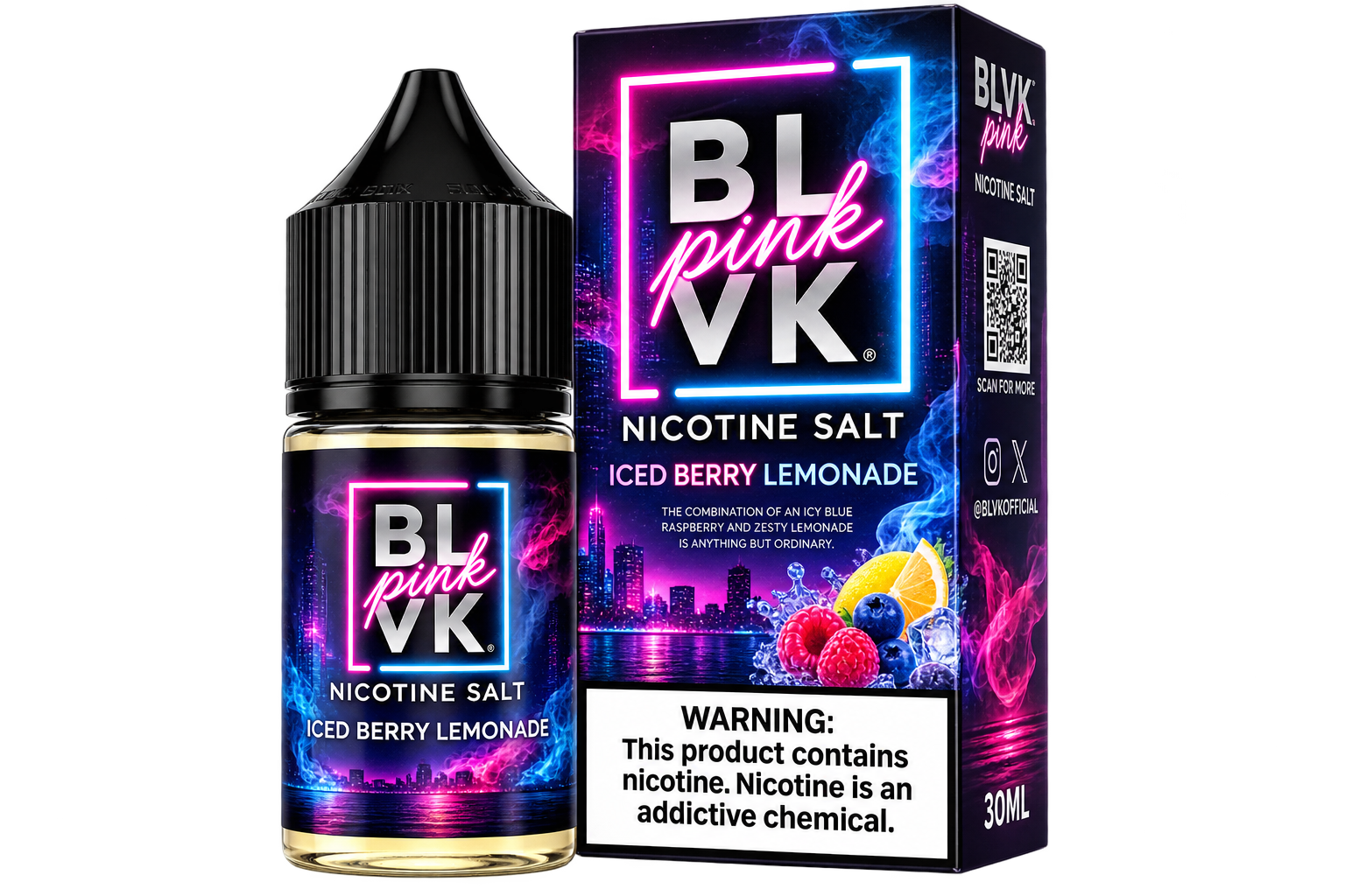 Nic Salt BLVK Pink 50mg 30ml